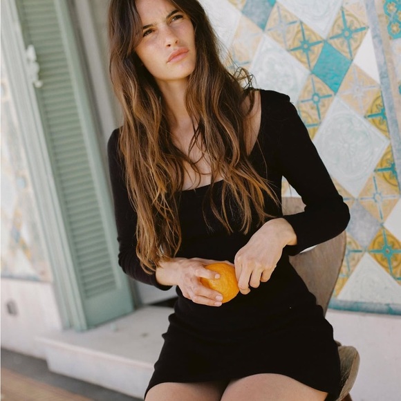 Rare Pujka Greenwhich Black Mini Dress Size XS - Picture 3 of 6